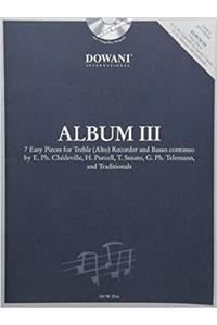 Album Volume 3 (III) for Treble(alto) Recorder and BC