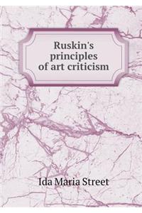 Ruskin's Principles of Art Criticism