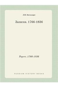 Papers. 1766-1836