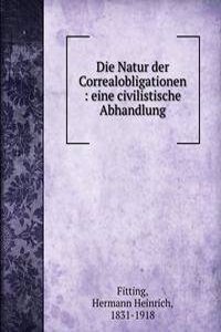 Die Natur der Correalobligationen