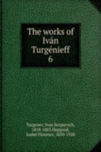 works of Ivan Turgenieff
