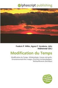 Modification Du Temps