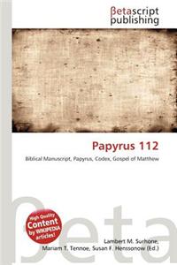 Papyrus 112