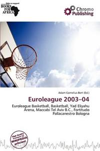 Euroleague 2003-04