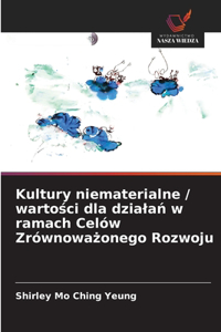 Kultury niematerialne / wartości dla dzialań w ramach Celów Zrównoważonego Rozwoju