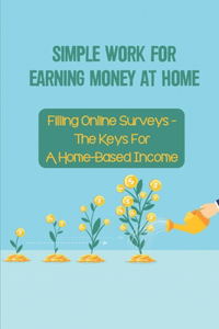 Simple Work For Earning Money At Home