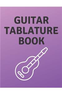 Guitar Tablature Book