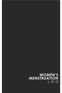Women's Menstruation Log