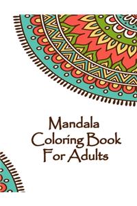 Mandala Coloring Book For Adults