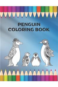 Penguin Coloring Book