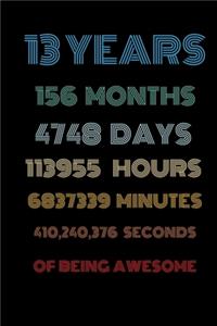 13 years of being awesome