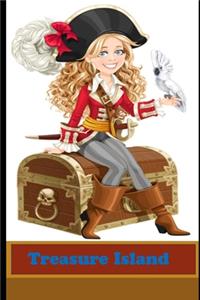 Treasure Island (Annotated) Fantasy, Adventure, Action, Pirate Novel