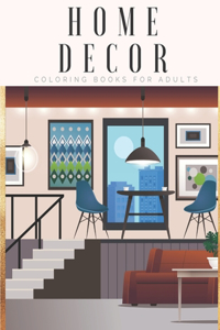 Home Decor Coloring Books For Adults