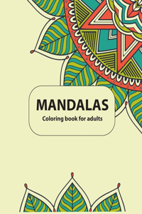 Adult Mandala Coloring Book