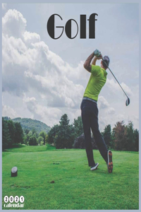 Golf 2021 Calendar