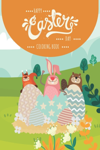 HAPPY EASTER DAY Coloring Book