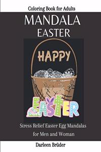 Mandala Easter Coloring Book for Adults