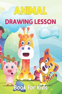 Animal Drawing Lesson Book For Kids