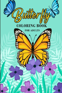 Butterflies Coloring Book for Adults