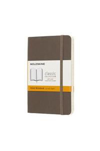 Moleskine Earth Brown Notebook Pocket Ruled Soft