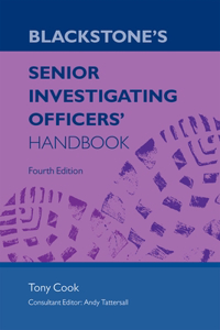 Blackstone's Senior Investigating Officer's Handbook