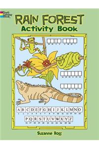 Rain Forest Activity Coloring Book