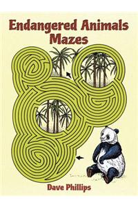 Endangered Animals Mazes