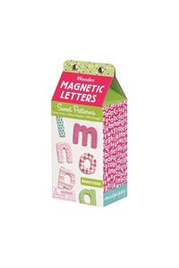 Sweet Patterns Lowercase Wooden Magnetic Letters