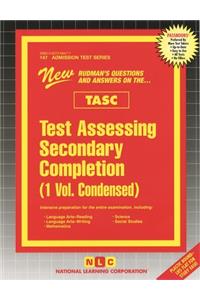 Test Assessing Secondary Completion (Tasc)