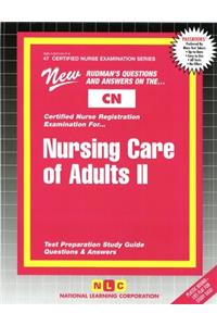 Nursing Care of Adults II