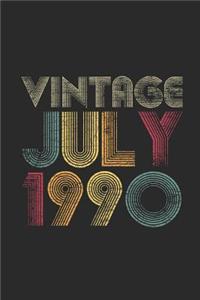Vintage July 1990