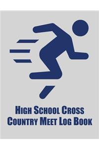 High School Cross Country Meet Log Book