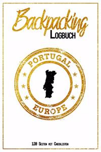 Backpacking Logbuch Portugal Europe 120 Seiten mit Checklisten