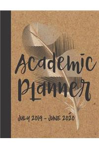 Academic Planner July 2019 - June 2020