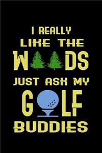 I really like the woods. Just ask my golf buddies