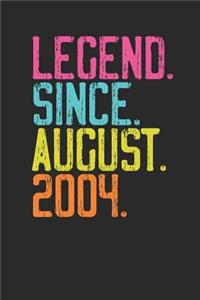 Legend Since August 2004