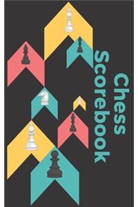 Chess Scorebook: Chess Notation Journal to Record Your Games, Log Wins Moves & Strategy