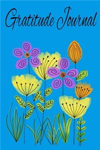 Gratitude Journal: Watercolor Flowers: Womens Gratitude Journal: Find Happiness and Peace in 5 Minutes a Day. Great Gift for Mom, Mothers, Sisters and Grandmothers