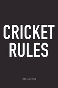 Cricket Rules