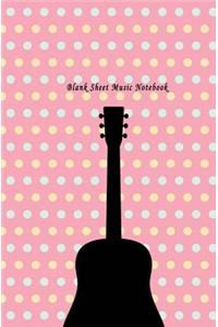 Blank Sheet Music Notebook