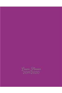 Lesson Planner 2019-2020