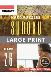 Sudoku Hard Puzzles Large Print