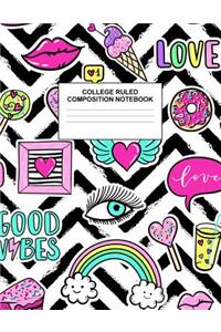 College Ruled Composition Notebook