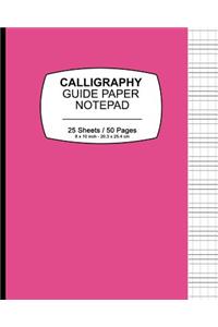 Calligraphy Guide Paper Notepad