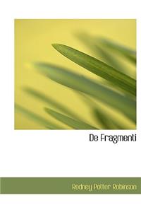 de Fragmenti