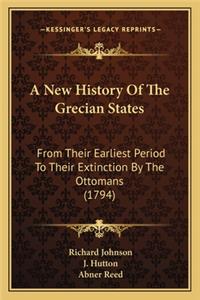 New History Of The Grecian States