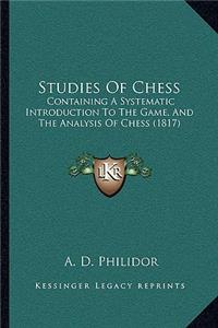Studies of Chess