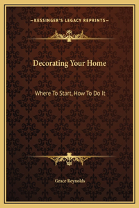 Decorating Your Home