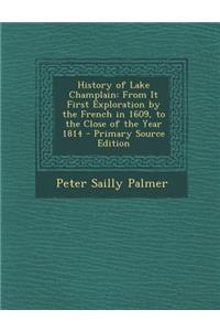History of Lake Champlain