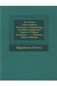 An Italian Conversation Grammar